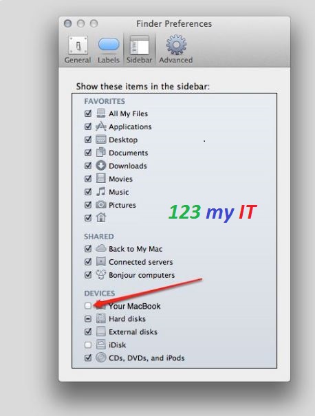 Finder Sidebar