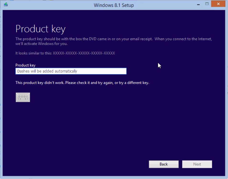 Windows 8.1 Product Key