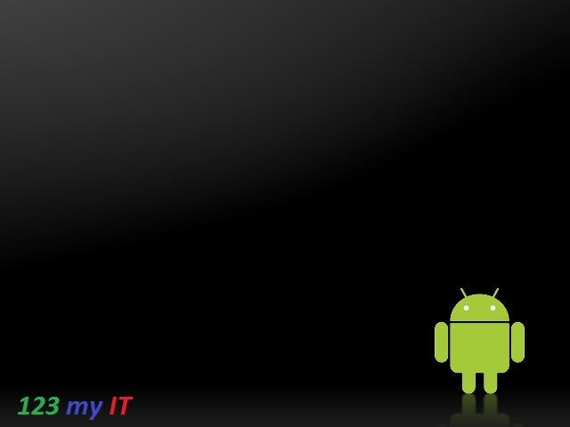 Android Black Background Wallpaper