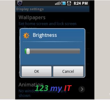 Android Screen Brightness