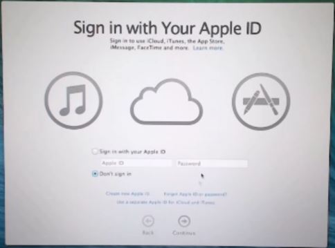 Apple ID Sign In