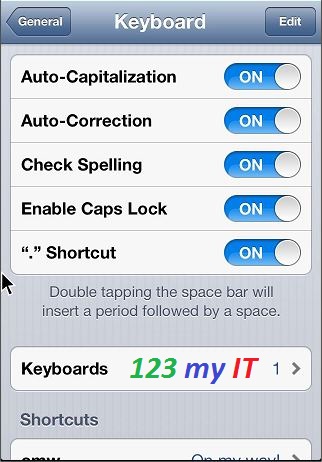 Autocorrect iPhone