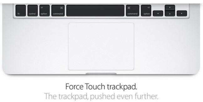 MacBook Pro 13 inch - Force Touch