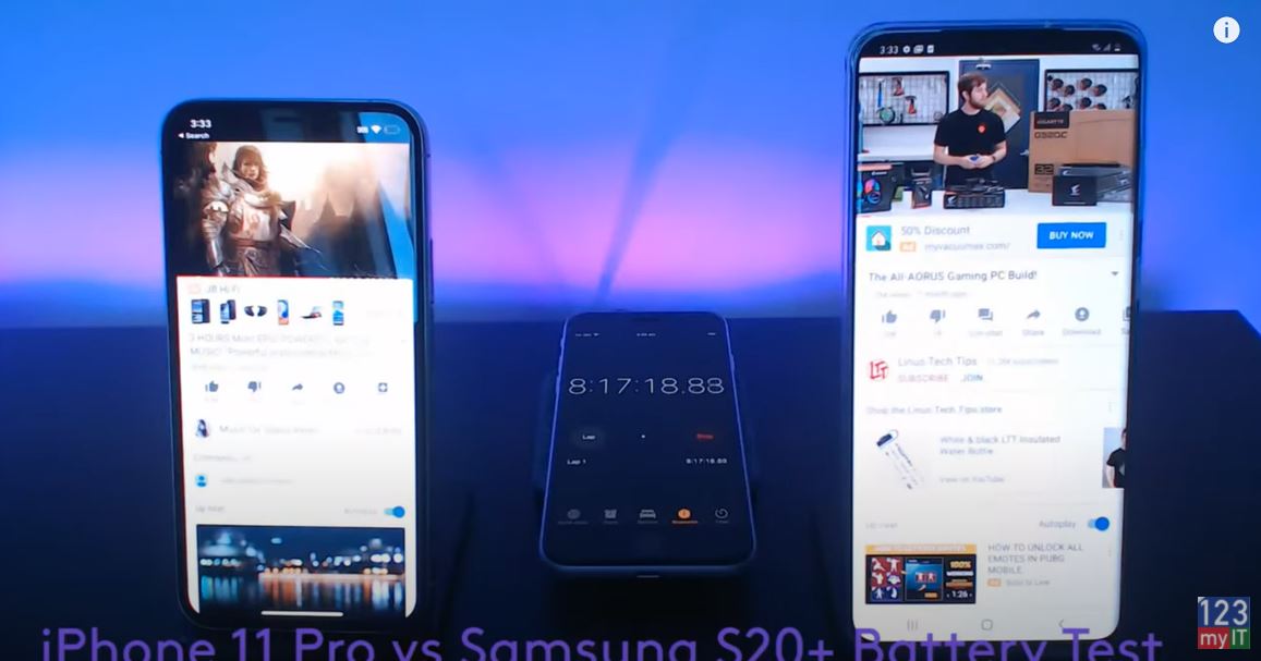 iphone 11 pro vs samsung