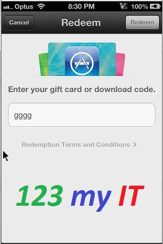 iTunes Gift Card