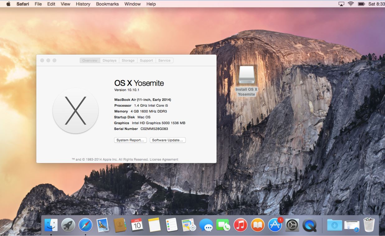 Clean Install of OS X Yosemite