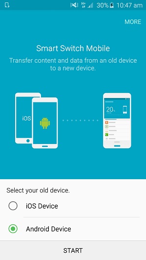 Samsung Smart Switch App
