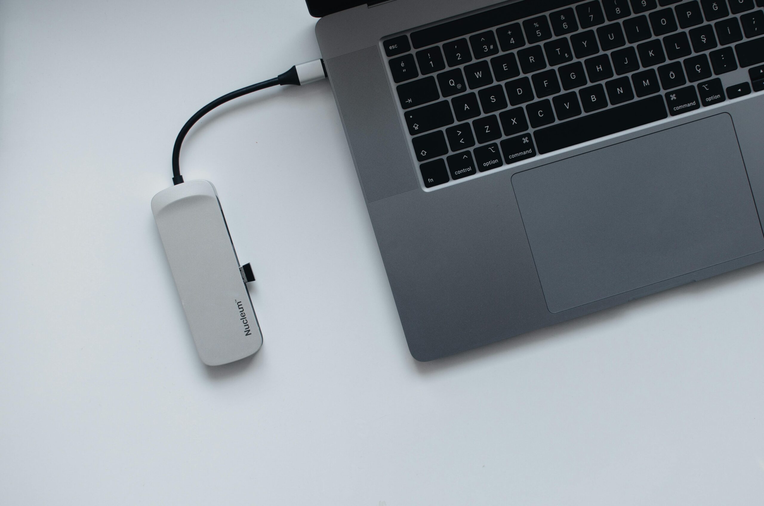 Best USB-C hub for MacBook with laptop desk setup